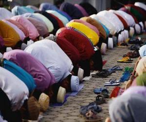 Puzzle Μουσουλμάνοι προσεύχονται